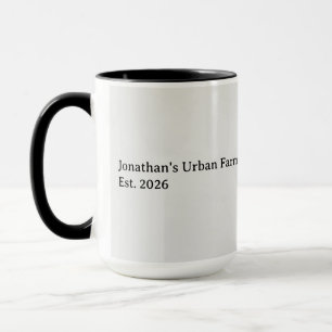 Artisanal Speckled Egg Personalised Coffee Mug