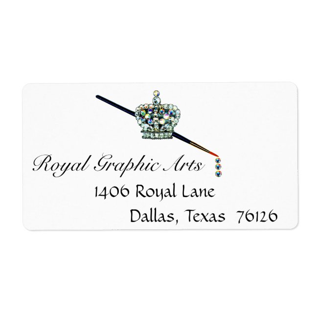 Artist Address Labels (Front)