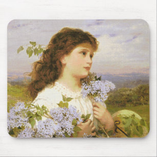 Artist Anderson's Sophie The Time Of The Lilacs Mouse Mat