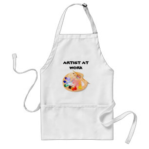 ARTIST AT WORK  art smock Standard Apron