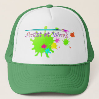 ARTIST at WORK by SHARON SHARPE Trucker Hat