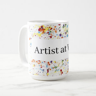 "Artist at Work" Coffee Mug