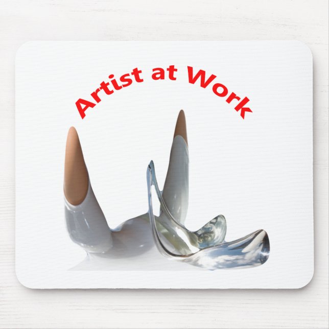 Artist at Work Mouse Mat (Front)