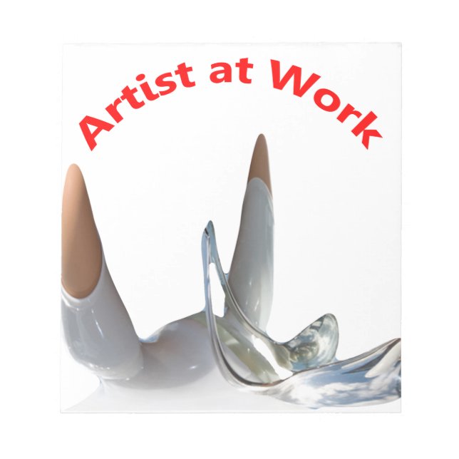 Artist at Work Notepad (Front)