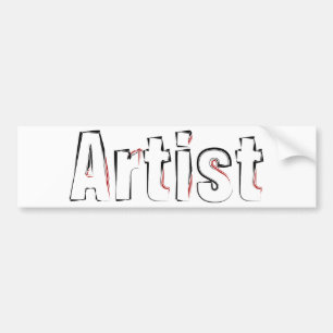 Artist Bumper Sticker