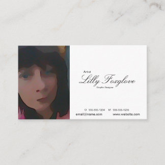 artist business card