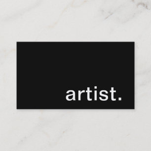 Artist Business Card