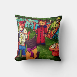 Artist Cat Cushion