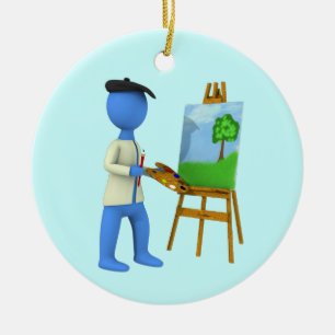 Artist Ceramic Tree Decoration