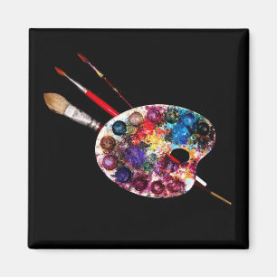 ARTIST COLOR PALETTE,Painter Magnet