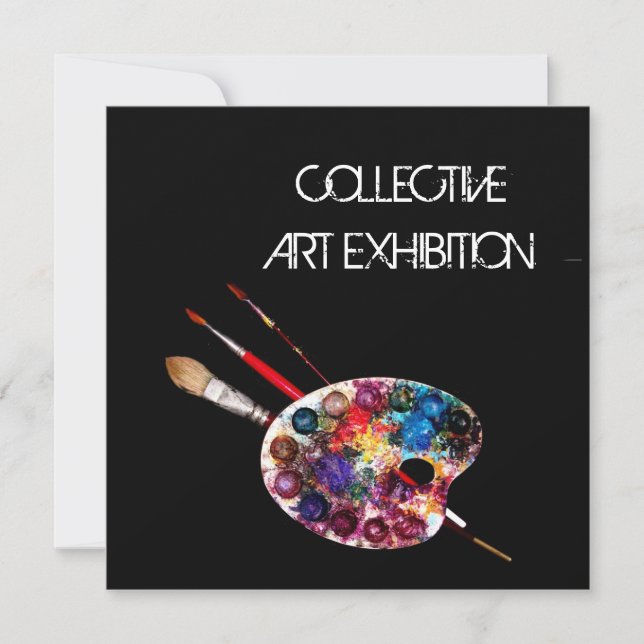 ARTIST COLOUR PALETTE ART SHOW GALLERY EXHIBITION (Front)