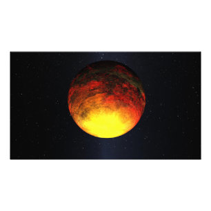 Artist concept of Kepler-10b Photo Print