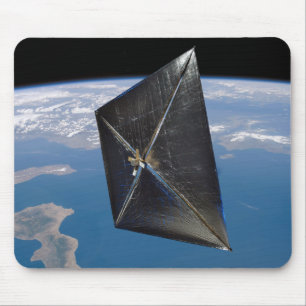 Artist concept of NanoSail-D in space Mouse Mat