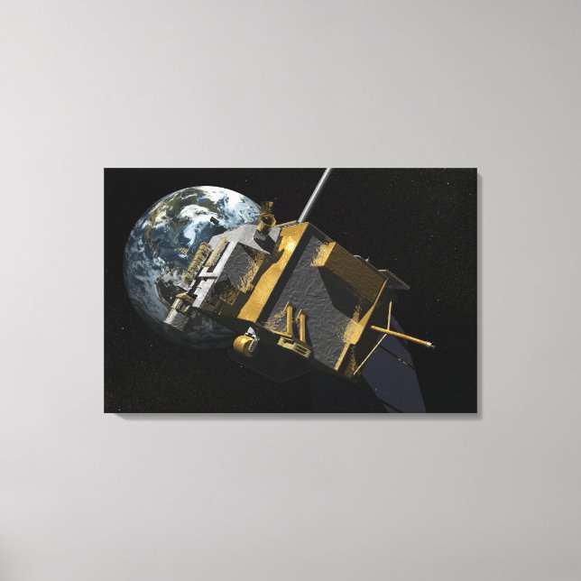 Artist Concept of the Lunar Reconnaissance Orbi 2 Canvas Print (Front)