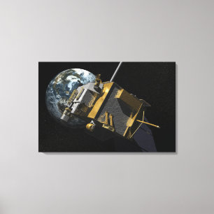 Artist Concept of the Lunar Reconnaissance Orbi 2 Canvas Print