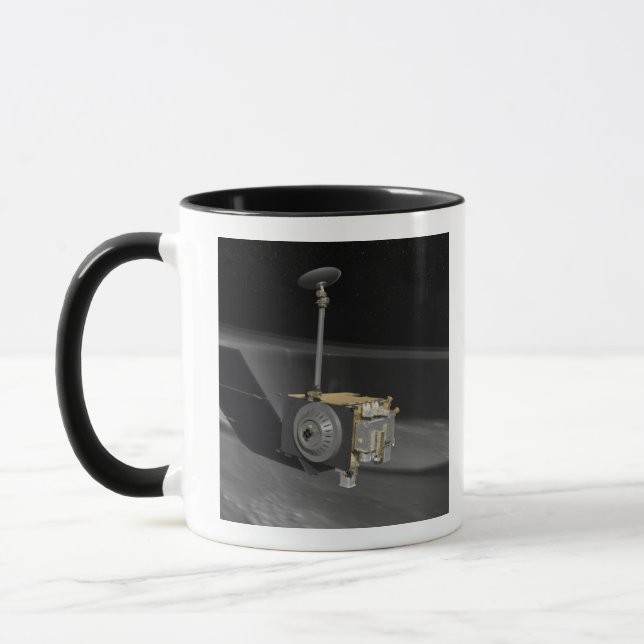 Artist Concept of the Lunar Reconnaissance Orbi 3 Mug (Left)