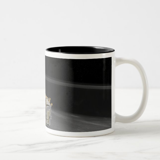 Artist Concept of the Lunar Reconnaissance Orbi 3 Two-Tone Coffee Mug (Right)