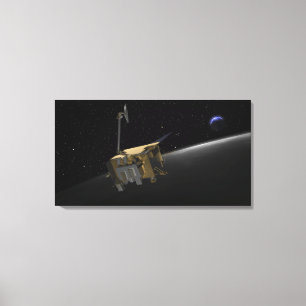 Artist Concept of the Lunar Reconnaissance Orbi 4 Canvas Print
