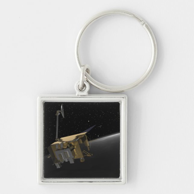 Artist Concept of the Lunar Reconnaissance Orbi 4 Key Ring (Front)