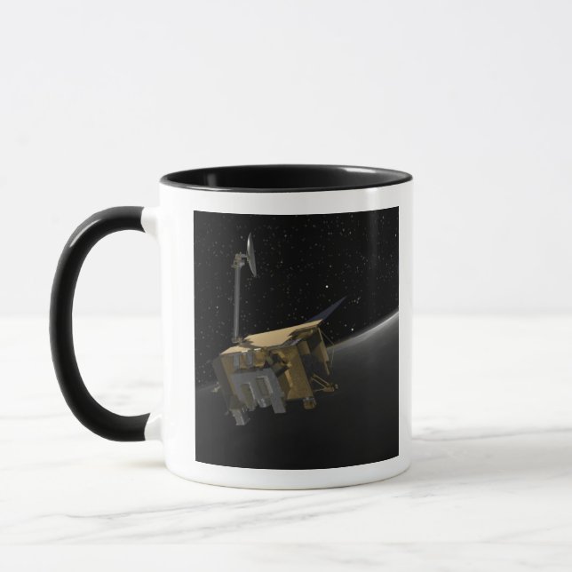 Artist Concept of the Lunar Reconnaissance Orbi 4 Mug (Left)