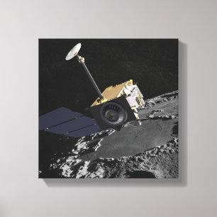 Artist Concept of the Lunar Reconnaissance Orbi Canvas Print