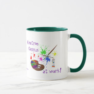 Artist Creating-Humour Mug