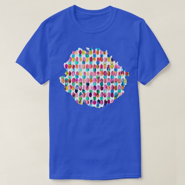 Artist Dots Palette T-Shirt (Design Front)