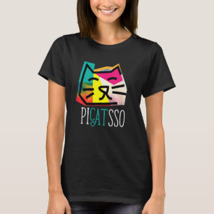 Artist I Art Teacher I Picatsso I Funny Abstract C T-Shirt
