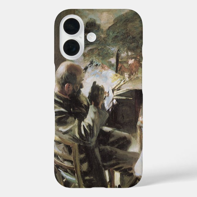 Artist in His Studio by John Singer Sargent Case-Mate iPhone Case (Back)