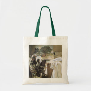 Artist in His Studio by John Singer Sargent Tote Bag