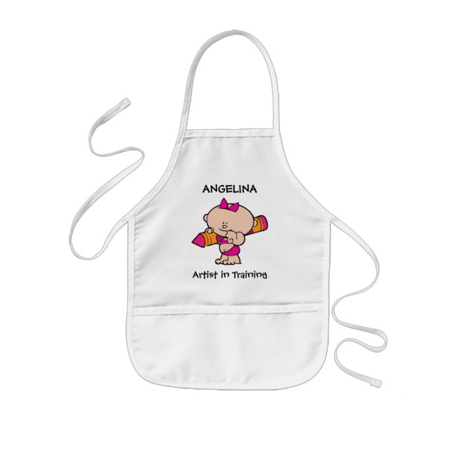 Artist in Training Kid Art Smock / Apron (Front)
