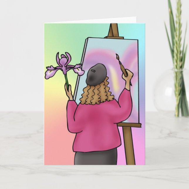 Artist inspiration card (Front)