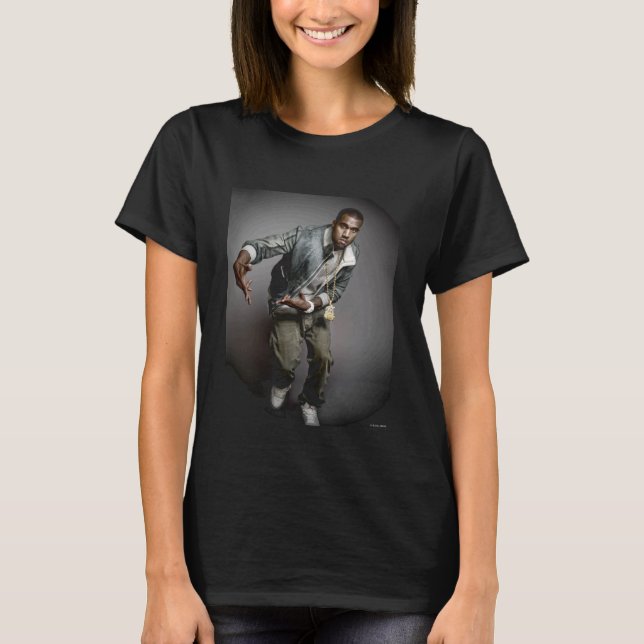 Artist Kanye West LA Photo by Michael Grecco T-Shirt (Front)