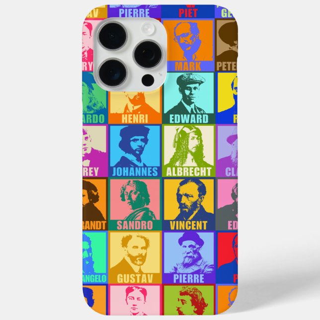 Artist | Modern Pop Art iPhone / iPad case (Back)