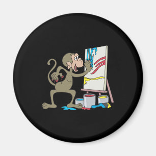 artist monkey magnet