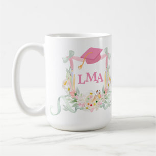 Artist Monogram Graduation Coffee Mug