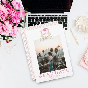 Artist Monogram Photo Graduation Announcement