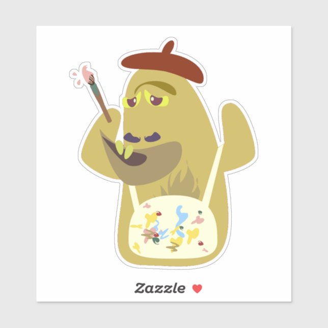 Artist Monster Fun Character Cartoon Art Design (Sheet)