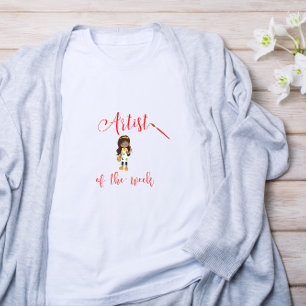 Artist of the Week with Paintbrush T-Shirt