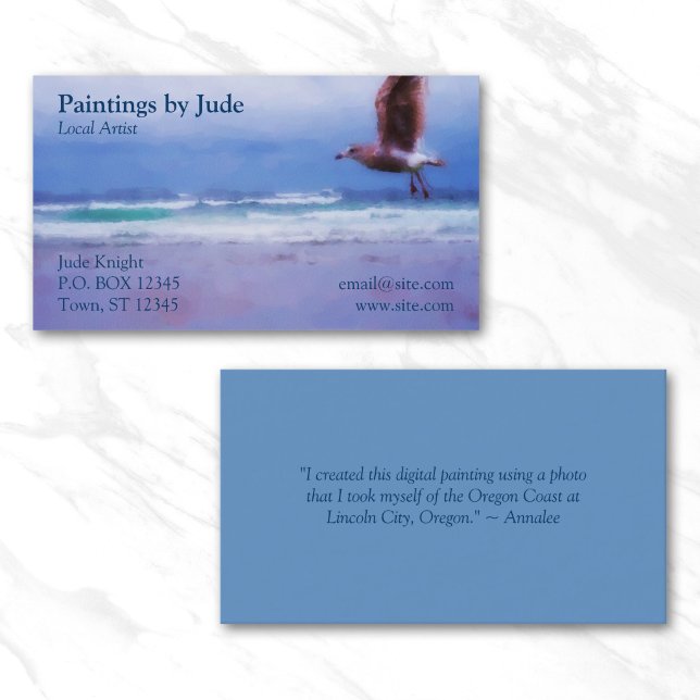 Artist or Painter Business Card (Artist or Painter Business Card)