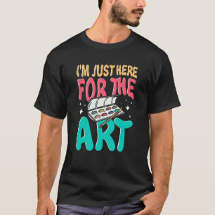 Artist Outfit Apparel for Painter Sketching Paint T-Shirt
