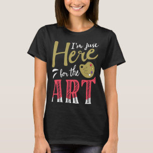 Artist Outfit Apparel for Painter Sketching Paint T-Shirt