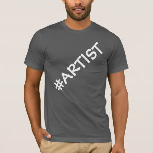 #ARTIST Oversized Letters Men's T-Shirt