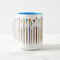 Artist Paint Brushes in Multi Colours