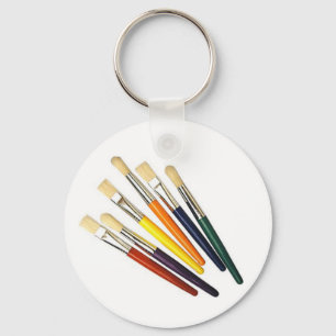 ARTIST PAINT BRUSHES keychain