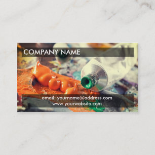 Artist Painter Business Card