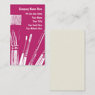 Artist Painter Business Cards