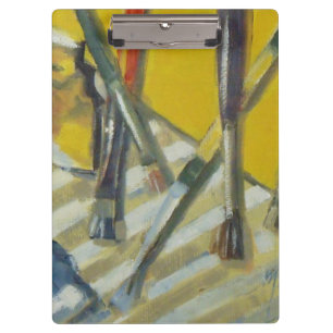 Artist Painter's Palette Colourful Paint  Clipboard