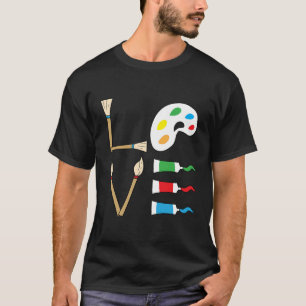 Artist Painting Drawing Watercolor Painting T-Shirt