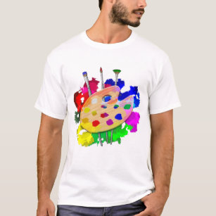 Artist Palette And Brushes T-Shirt